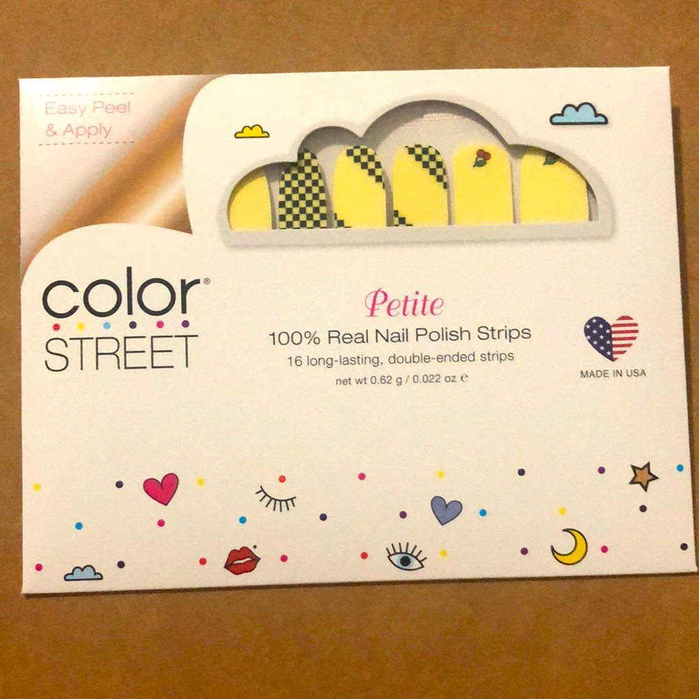 Color Street Checks N’ Cherries Petite